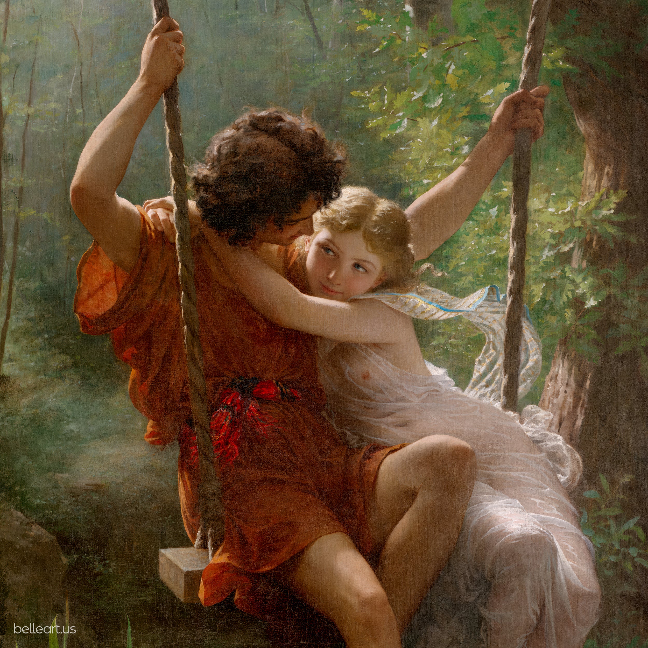 Springtime by Pierre Auguste Cot