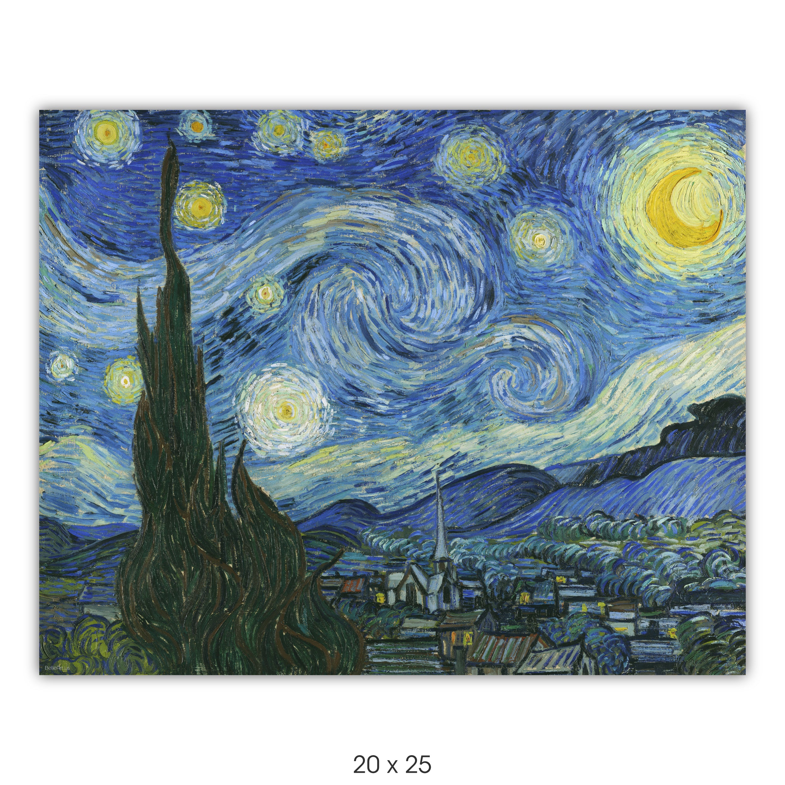 The Starry Night by Vincent van Gogh