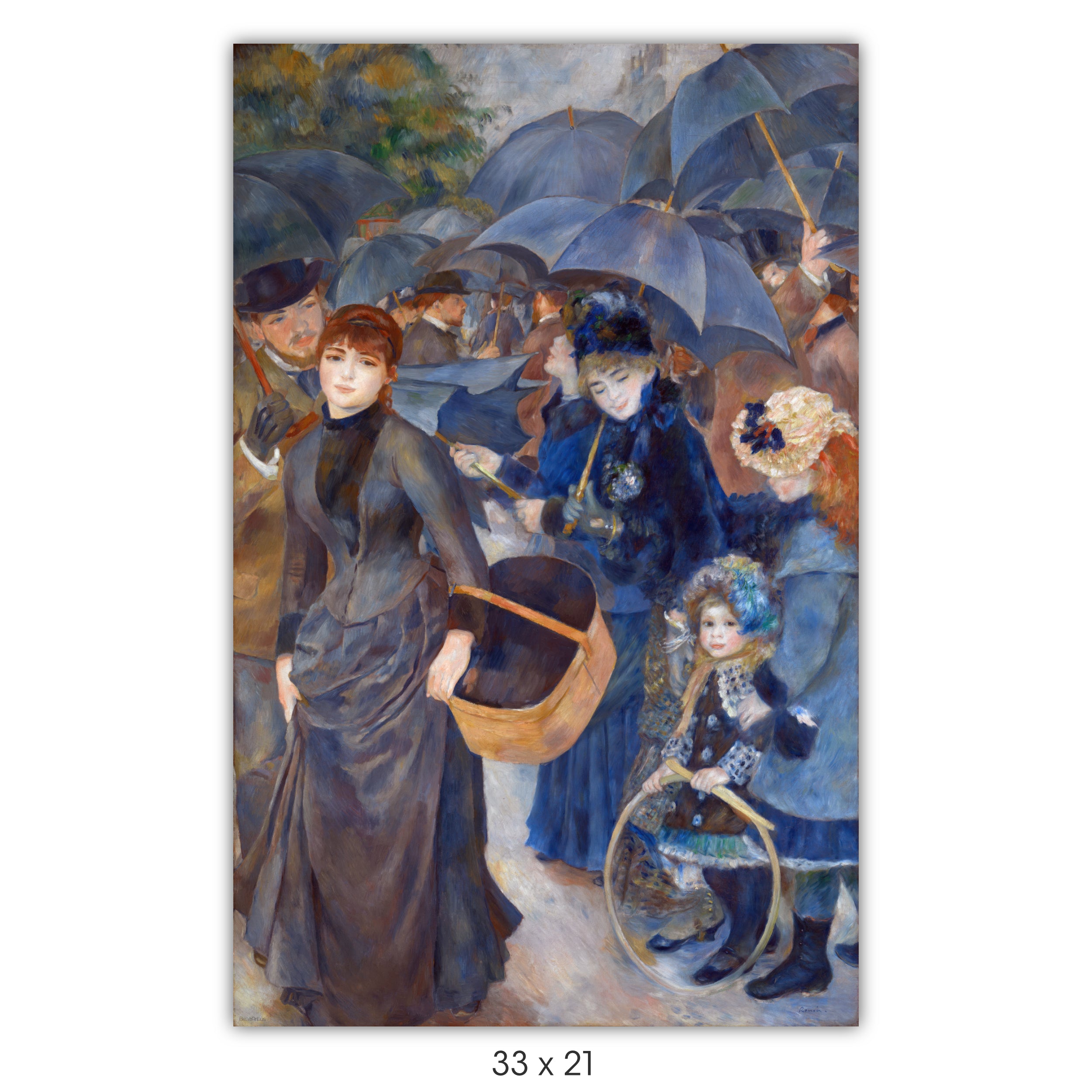 The Umbrellas by Pierre-Auguste Renoir