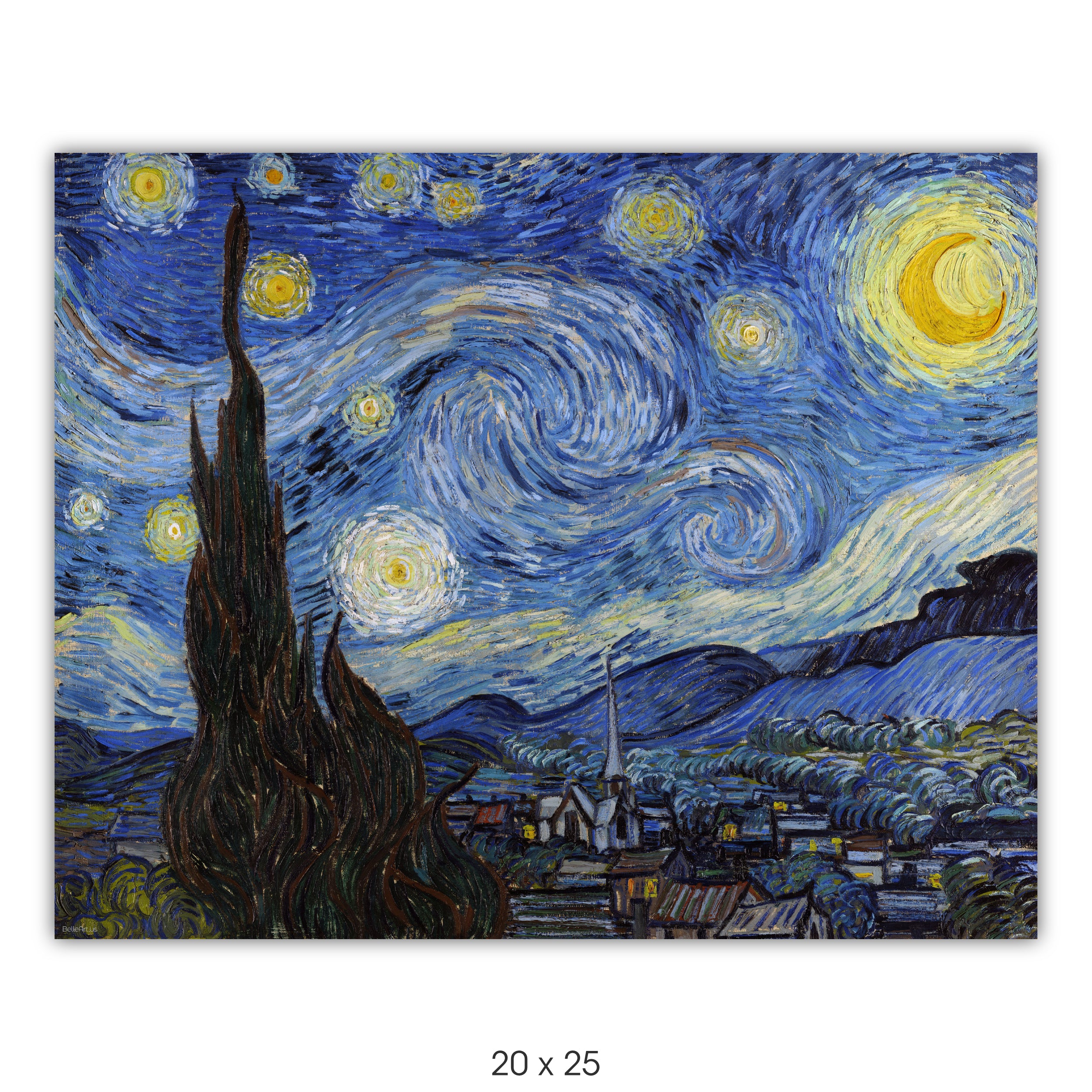 The Starry Night by Vincent van Gogh