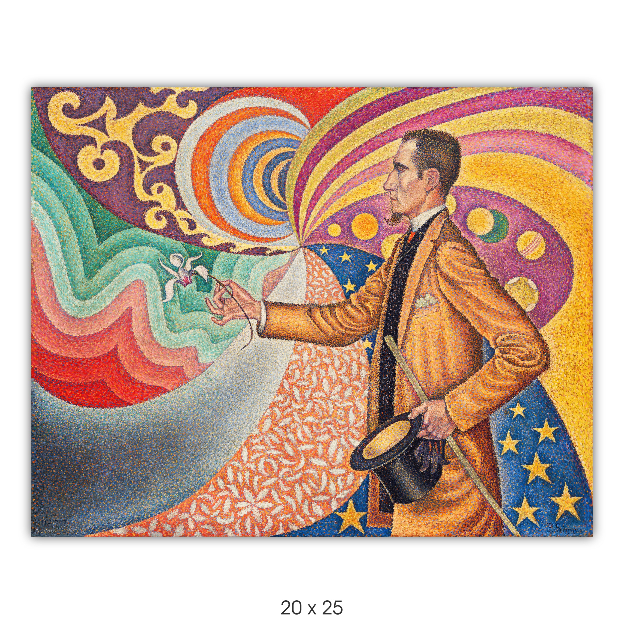 Portrait of Félix Fénéon by Paul Signac