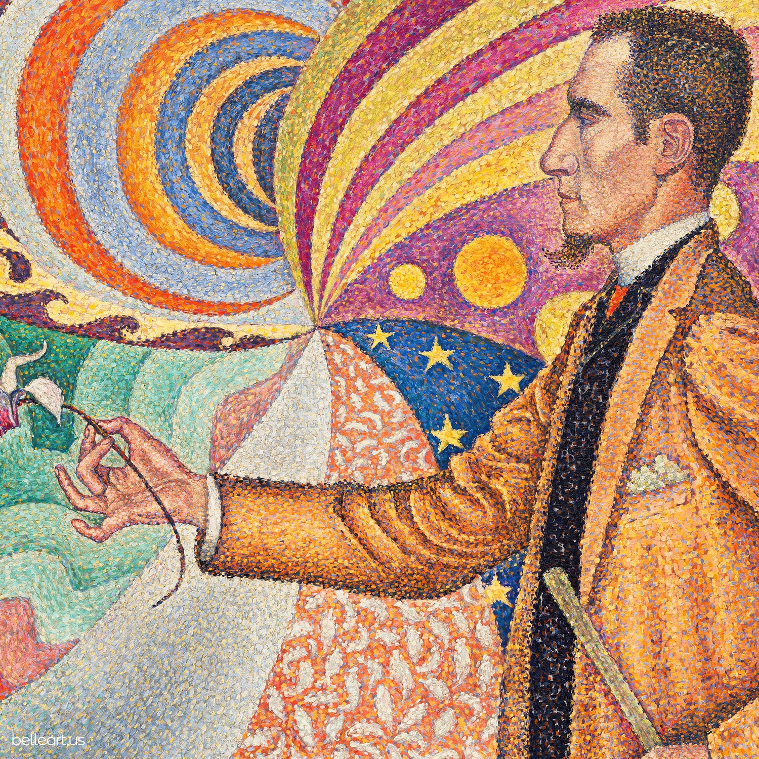 Portrait of Félix Fénéon by Paul Signac