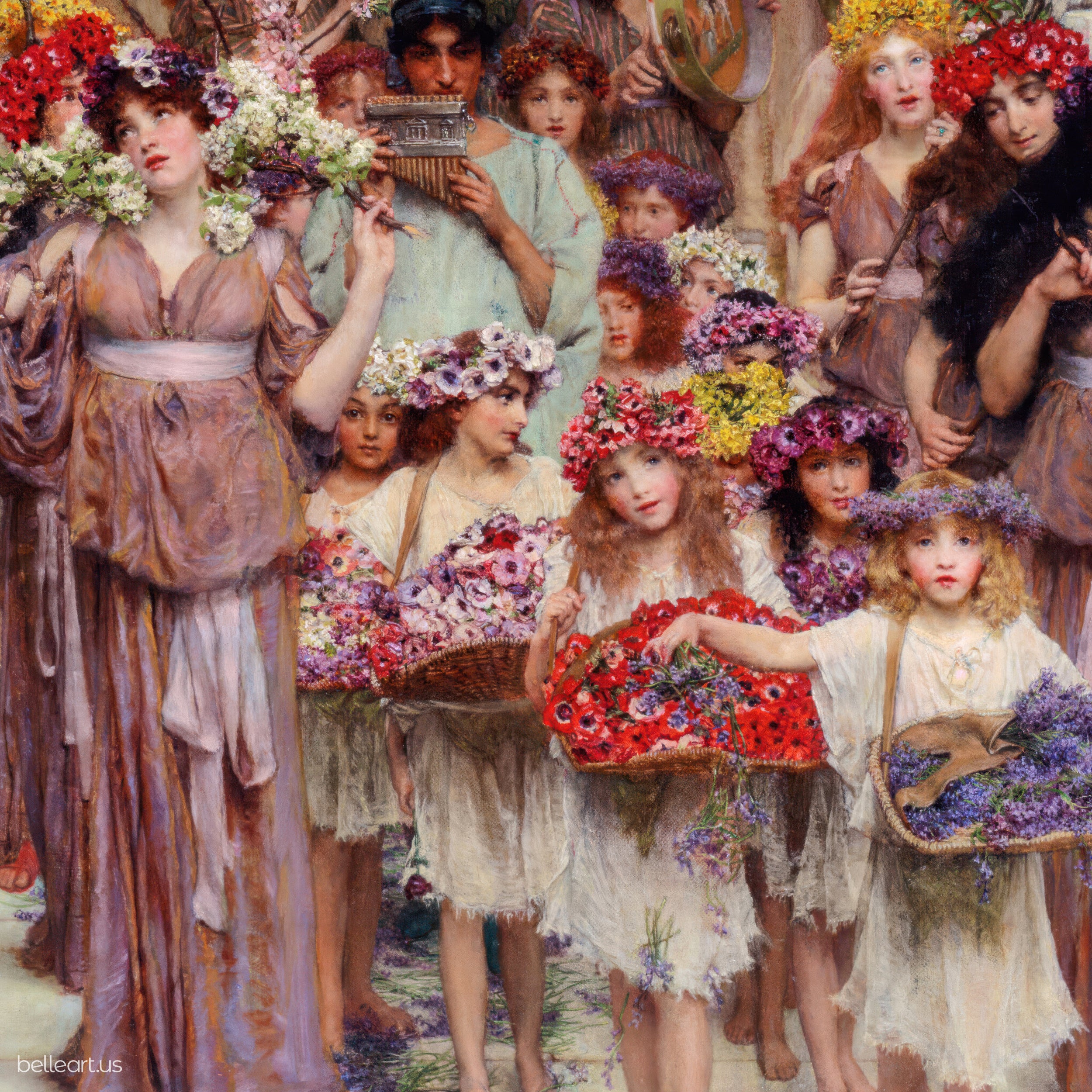 Spring by Lawrence Alma-Tadema