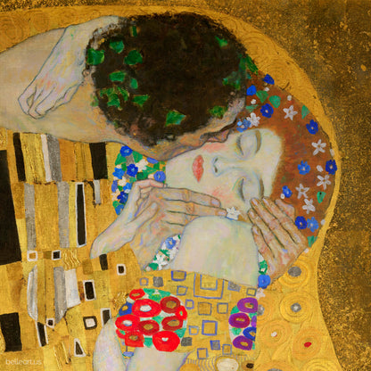The Kiss by Gustav Klimt