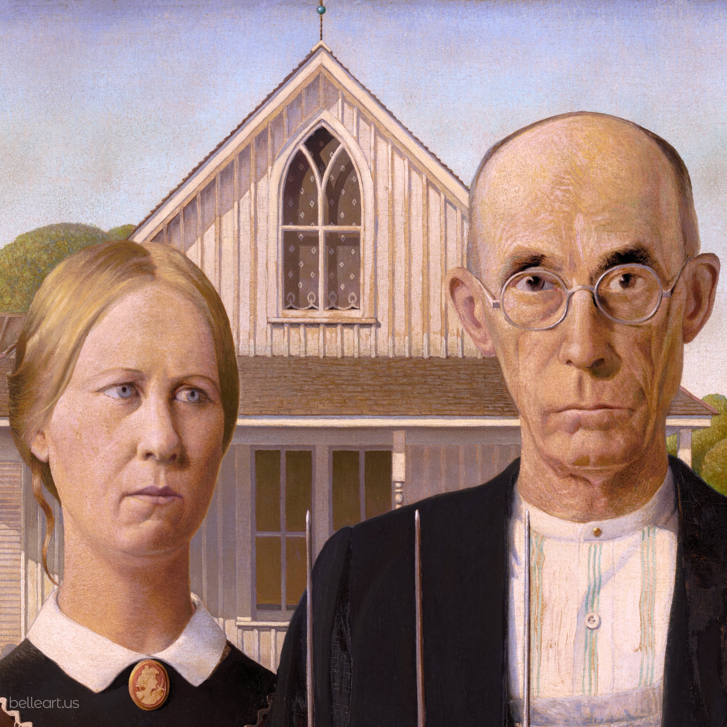 American Gothic by Grant Wood
