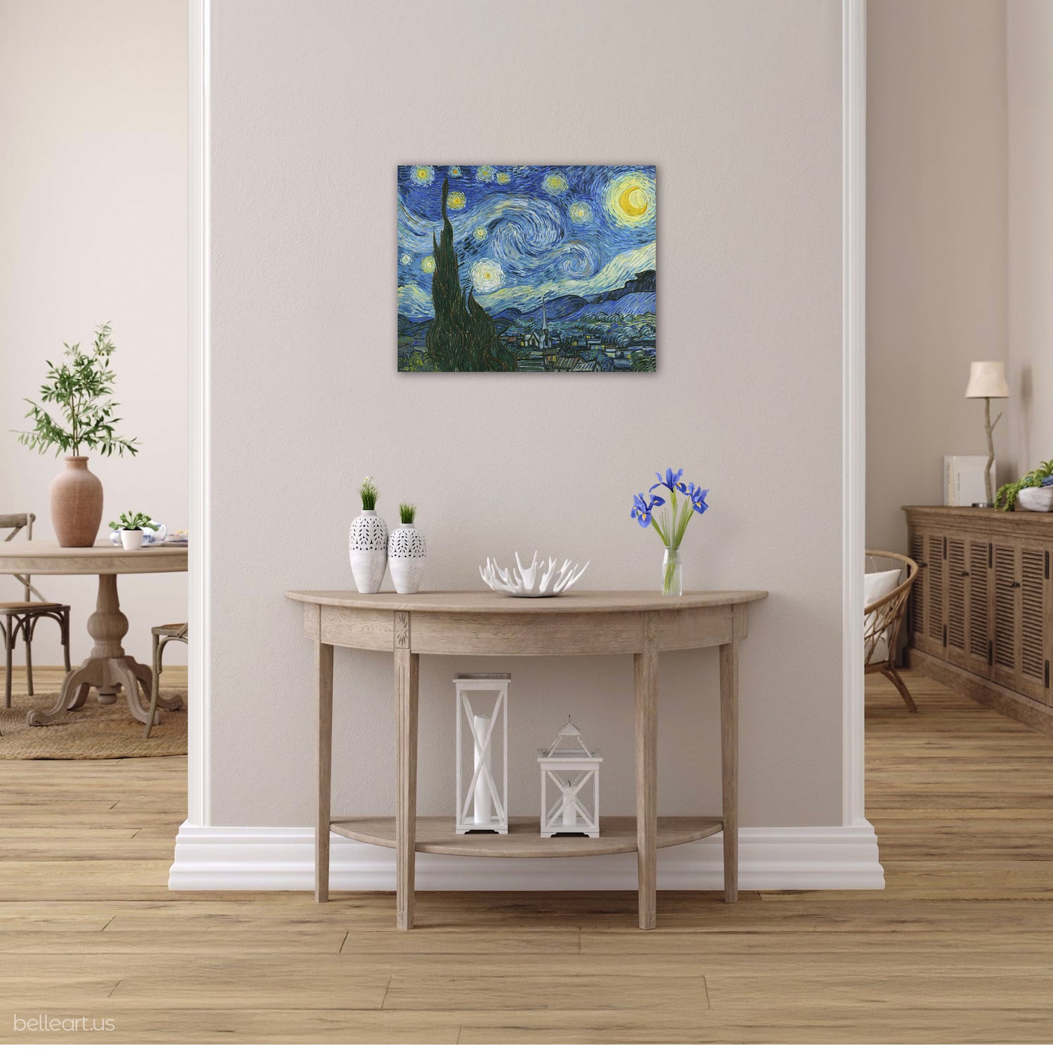 The Starry Night by Vincent van Gogh