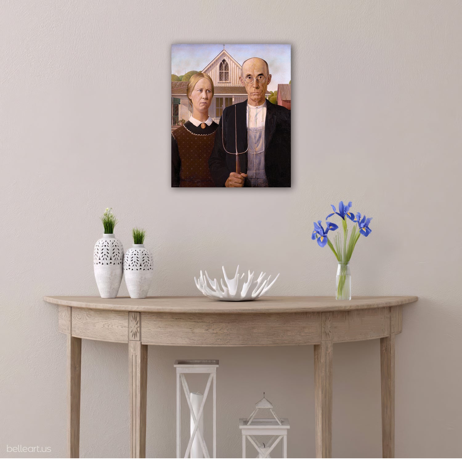American Gothic by Grant Wood