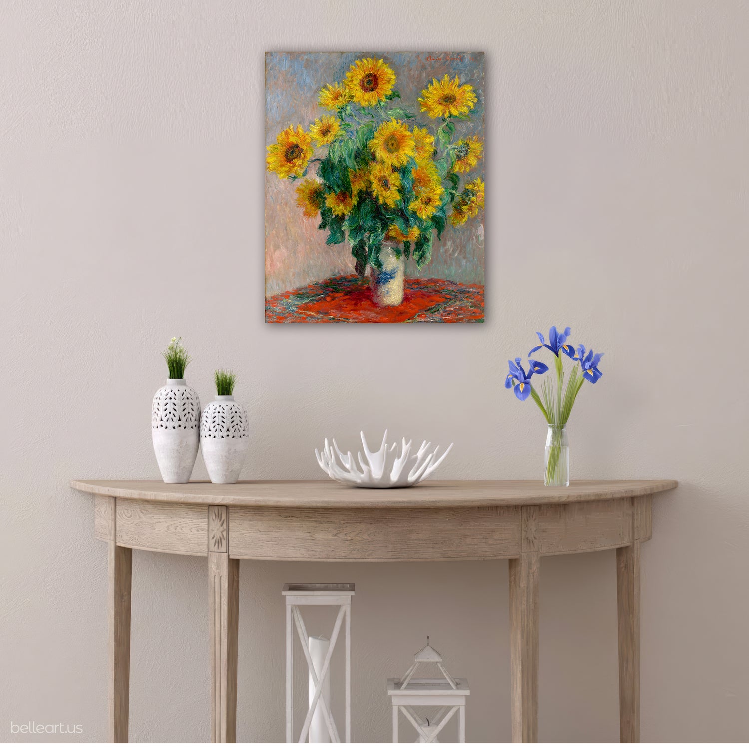 Bouquet of Sunflowers by Claude Monet
