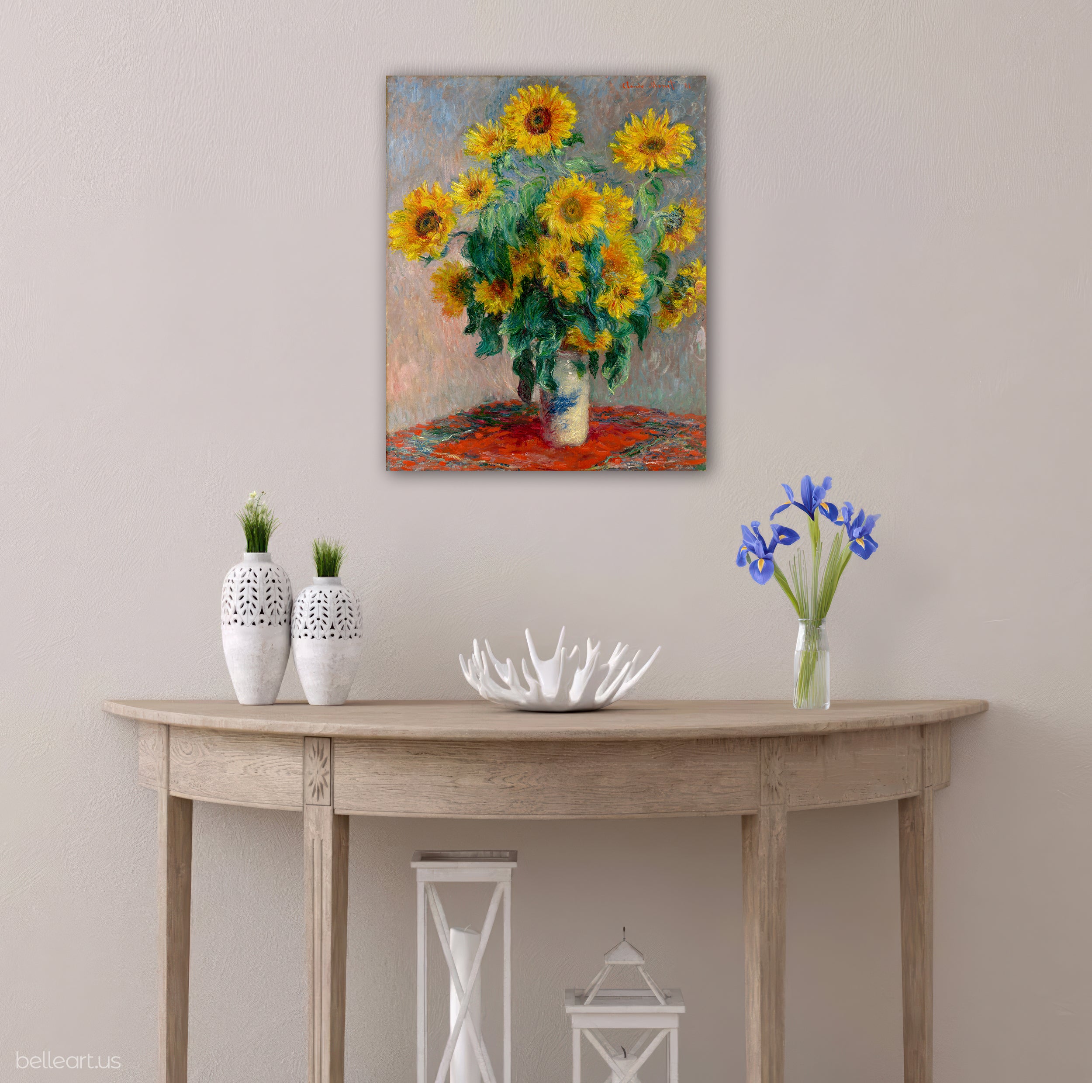 Bouquet of Sunflowers by Claude Monet