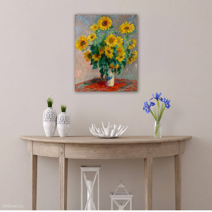 Bouquet of Sunflowers by Claude Monet