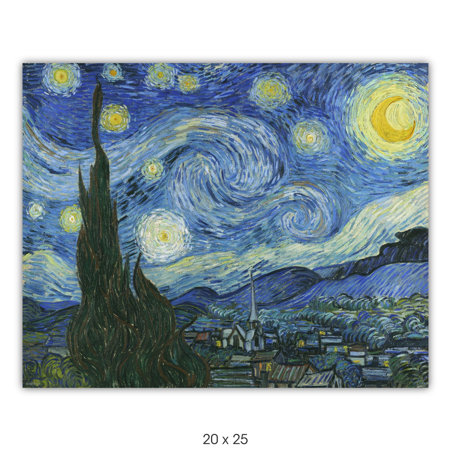 The Starry Night by Vincent van Gogh