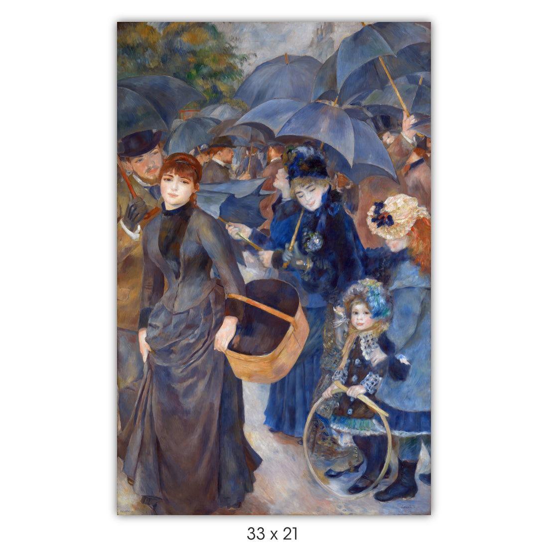 The Umbrellas by Pierre-Auguste Renoir