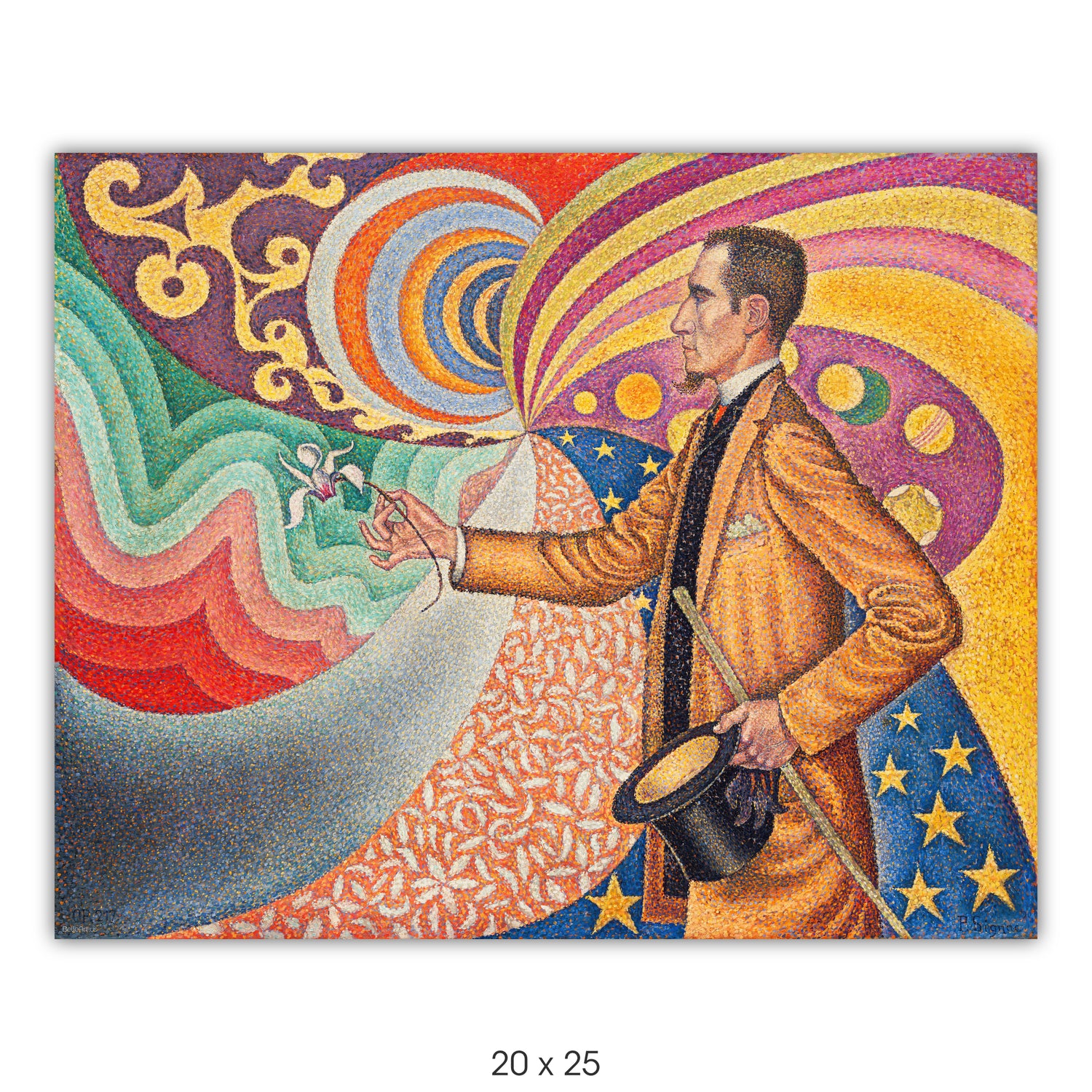 Portrait of Félix Fénéon by Paul Signac