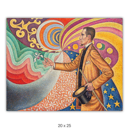 Portrait of Félix Fénéon by Paul Signac