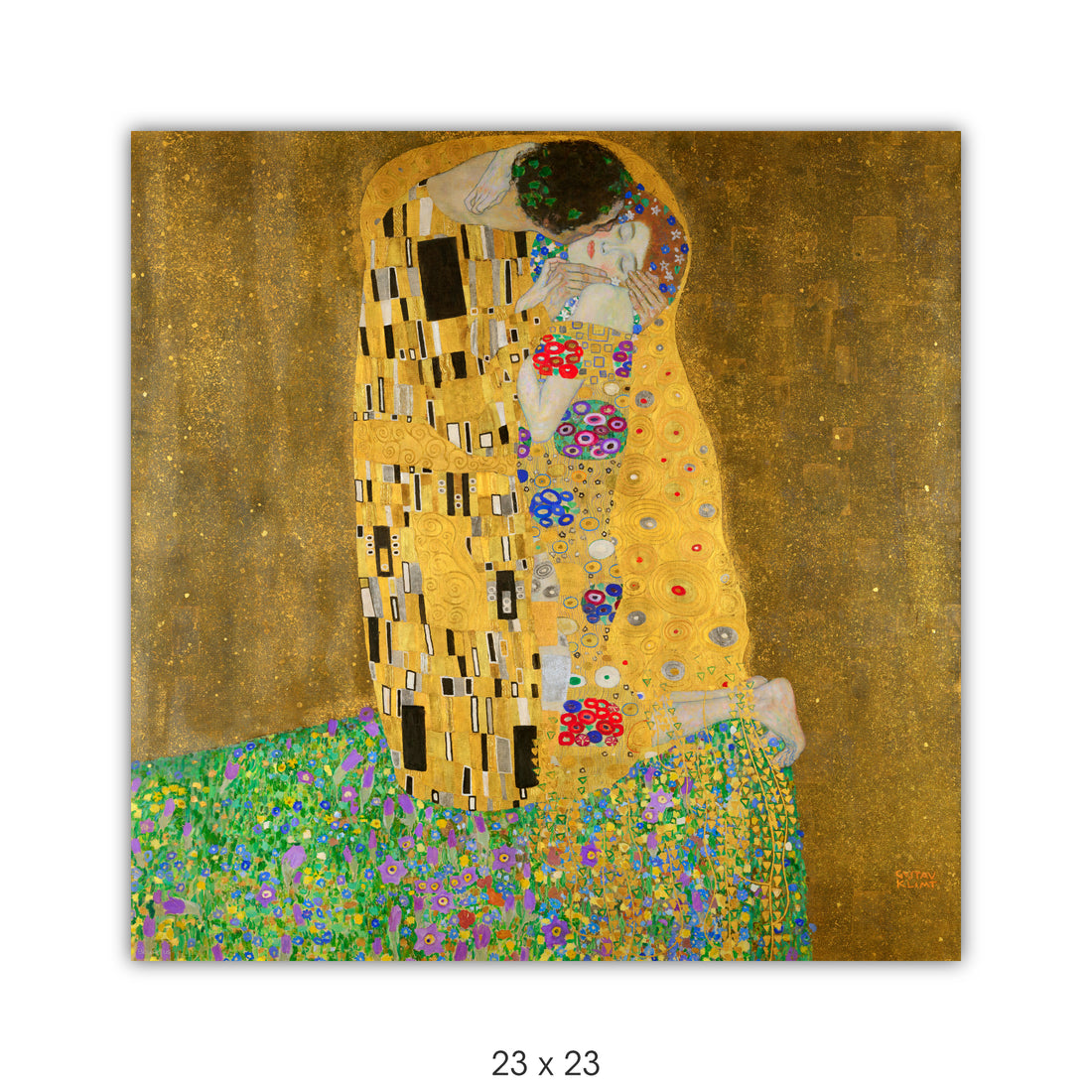 The Kiss by Gustav Klimt