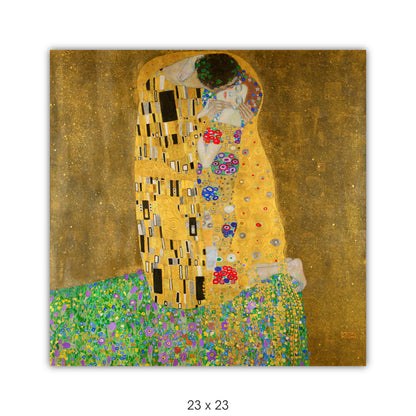 The Kiss by Gustav Klimt