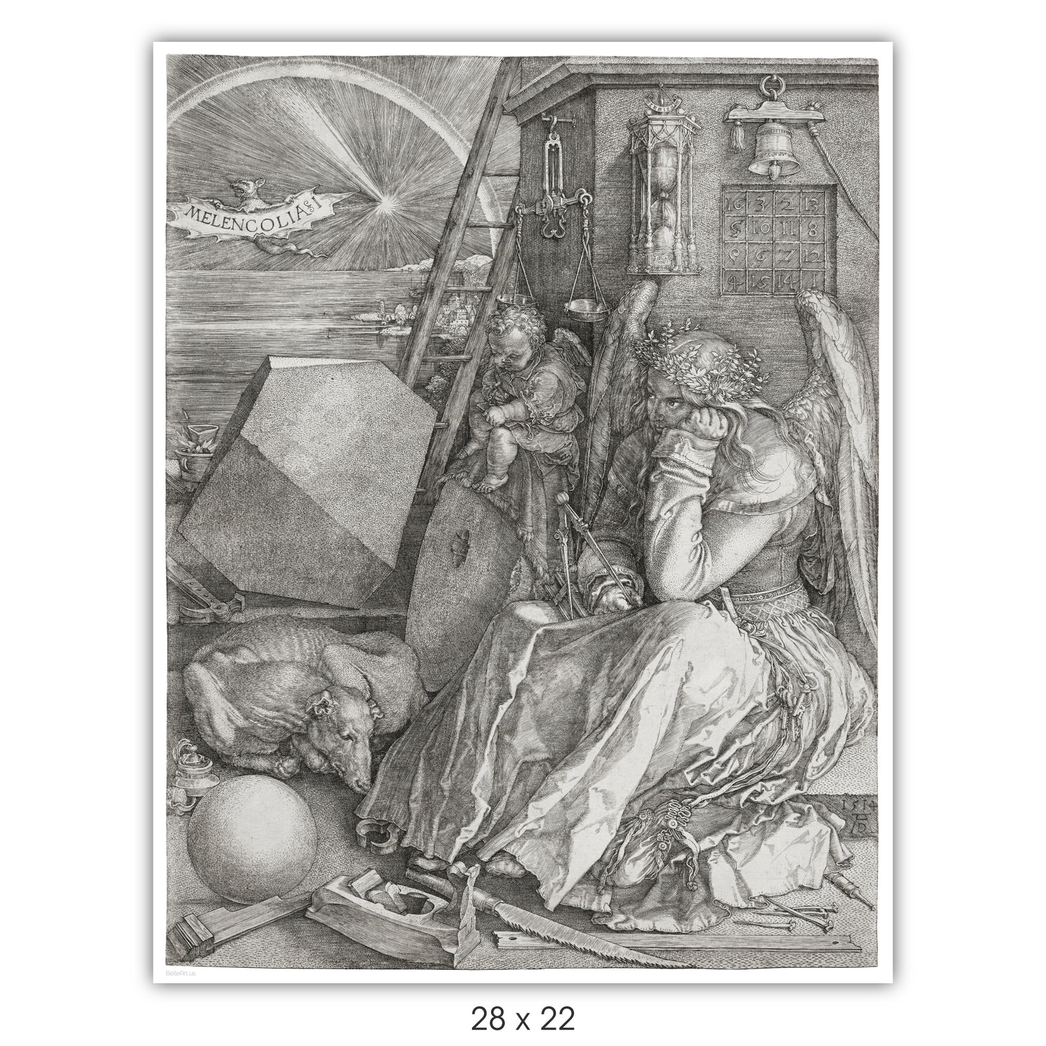 Melencolia I by Albrecht Dürer
