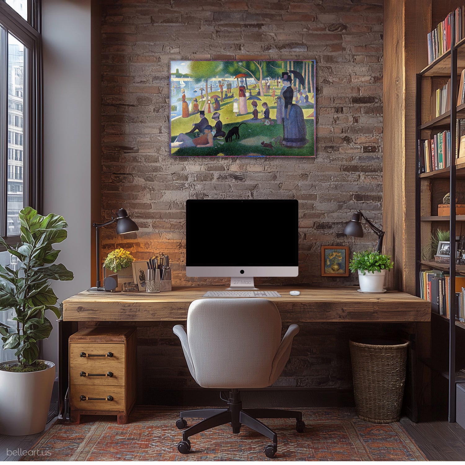 A Sunday Afternoon on the Island of La Grande Jatte by Georges Seurat