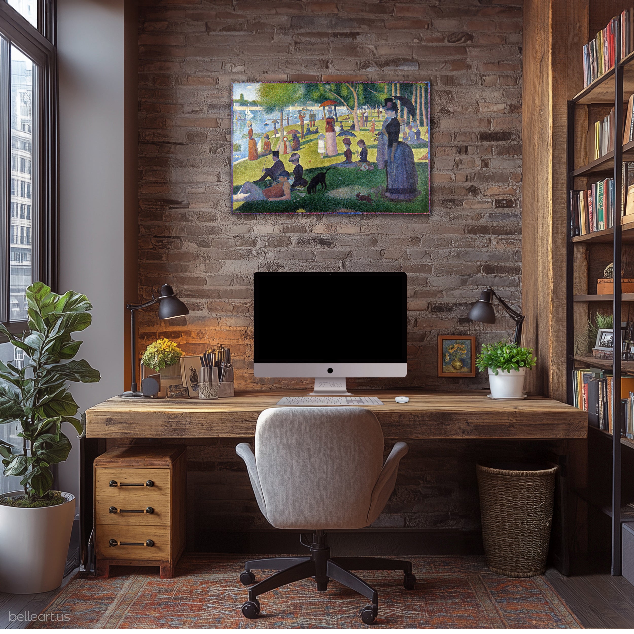A Sunday Afternoon on the Island of La Grande Jatte by Georges Seurat