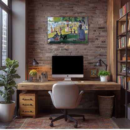 A Sunday Afternoon on the Island of La Grande Jatte by Georges Seurat
