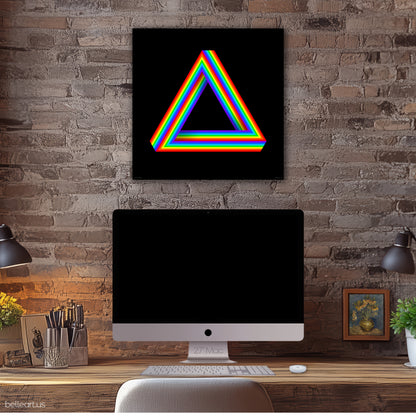 Rainbow Penrose Triangle